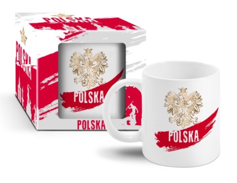 Kubek Boss 300ml Polska Złoty Orzeł Kubek Boss 300ml Polska Złoty Orzeł