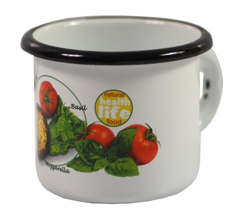 Kubek emaliowany 0.25l MOZZARELLA Kubek emaliowany 0.25l MOZZARELLA