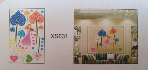 Naklejki na ścianę piankowe MUZYKA NA ŁĄCE XS-631 Naklejki na ścianę piankowe MUZYKA NA ŁĄCE XS-631