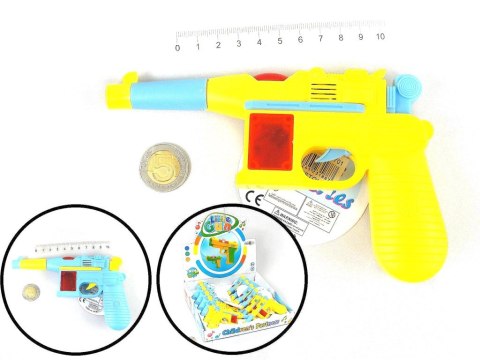 Pistolet 12szt. ze światłem i dźwiękiem Pistolet 12szt. ze światłem i dźwiękiem
