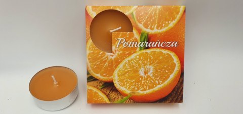 Podgrzewacz zapachowy 4szt. maxi pomarańcza | TL01POM Podgrzewacz zapachowy 4szt. maxi pomarańcza | TL01POM