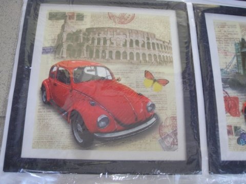 Ramka obrazki 3D na ściane naklejki 20x22 WAZONY AC-010 Ramka obrazki 3D na ściane naklejki 20x22 WAZONY AC-010