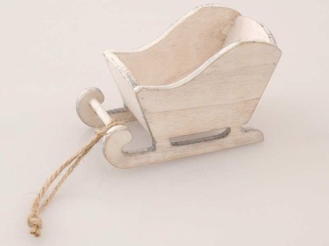 Sanie 6szt drewniane 10x6,2x5cm TG50603 Sanie 6szt drewniane 10x6,2x5cm TG50603