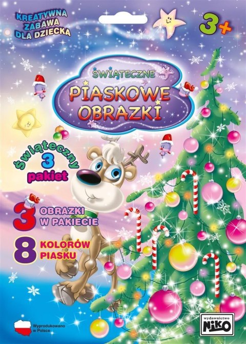 Świąteczne piaskowe obrazki, świąteczny pakiet 3. Świąteczne piaskowe obrazki, świąteczny pakiet 3.
