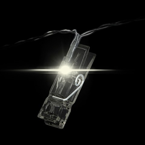 Lampki klamerki na zdjęcia 1,5m 10 LED Lampki klamerki na zdjęcia 1,5m 10 LED