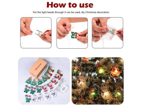 Łańcuch z figurkami led 362 Łańcuch z figurkami led 362