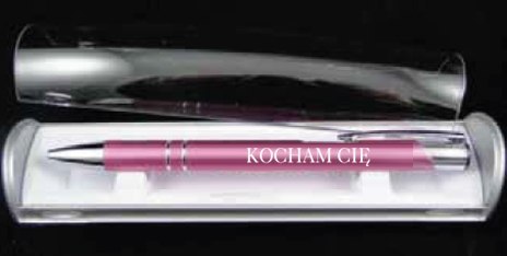 Długopis w etui KOCHAM CIĘ 6szt Długopis w etui KOCHAM CIĘ 6szt