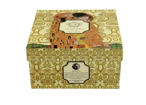 Filiżanka ze spodkiem 280ml THE KISS ECRU by Gustav Klimt Filiżanka ze spodkiem 280ml THE KISS ECRU by Gustav Klimt