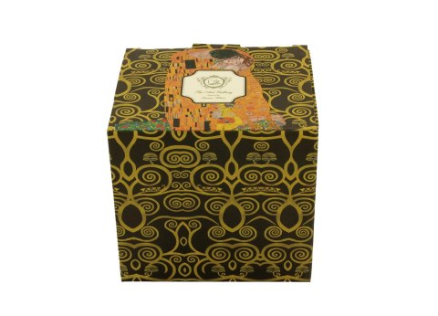 Kubek baryłka z zaparzaczem 430ml THE KISS Brown by Gustav Klimt Kubek baryłka z zaparzaczem 430ml THE KISS Brown by Gustav Klimt