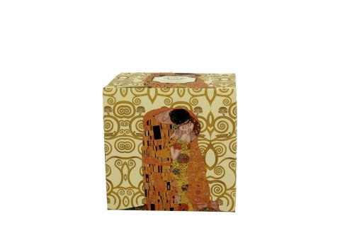 Kubek classic 350ml THE KISS Ecru by Gustav Klimt Kubek classic 350ml THE KISS Ecru by Gustav Klimt