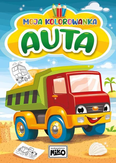 Moja kolorowanka auta Moja kolorowanka auta