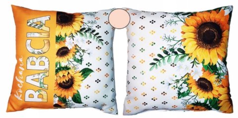 Poduszka Kochana Babcia 35x35 Słoneczniki | S168 Poduszka Kochana Babcia 35x35 Słoneczniki | S168