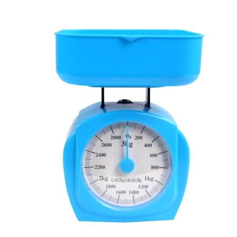 Waga kuchenna niebieska 3kg | WG203 Waga kuchenna niebieska 3kg | WG203