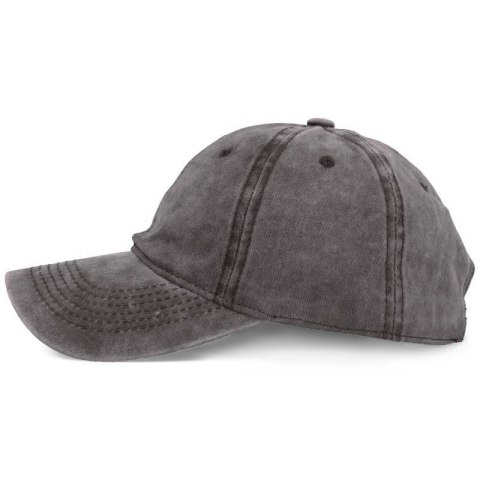 Czapka z daszkiem bejsbolówka Jeans czarna Czapka z daszkiem bejsbolówka Jeans czarna