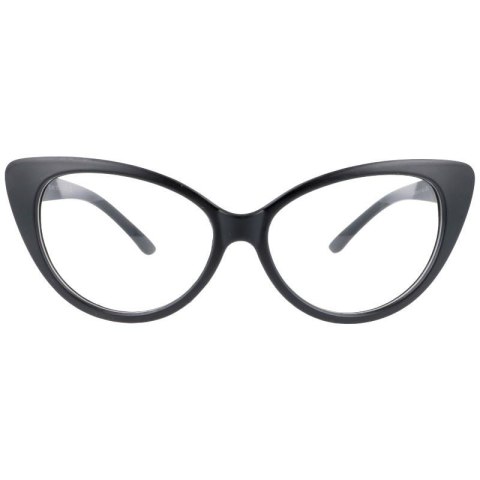 Okulary damskie zerówki kocie oczy Okulary damskie zerówki kocie oczy