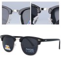 Okulary polaryzacyjne clubmaster czarne