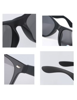 Okulary polaryzacyjne wayfarer czarne