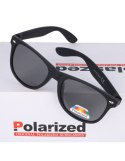 Okulary polaryzacyjne wayfarer czarne