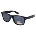 Okulary polaryzacyjne wayfarer czarne