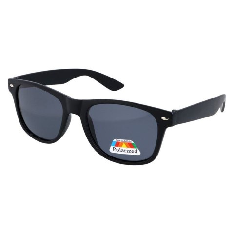 Okulary polaryzacyjne wayfarer czarne Okulary polaryzacyjne wayfarer czarne