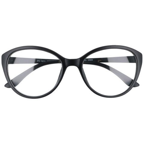 Okulary zerówki damskie kocie Okulary zerówki damskie kocie