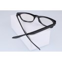 Okulary zerówki wayfarer kujonki czarne