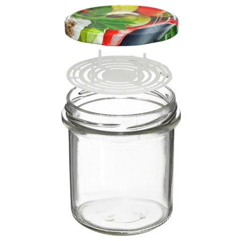 Słoik 346 ml z zakrętką i dociskiem - 6 szt. 132329 Słoik 346 ml z zakrętką i dociskiem - 6 szt. 132329
