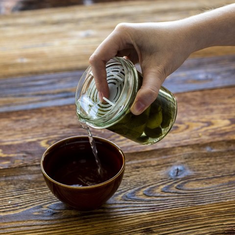 Słoik 346 ml z zakrętką i dociskiem - 6 szt. 132329 Słoik 346 ml z zakrętką i dociskiem - 6 szt. 132329