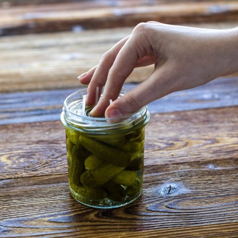 Słoik 346 ml z zakrętką i dociskiem - 6 szt. 132329 Słoik 346 ml z zakrętką i dociskiem - 6 szt. 132329