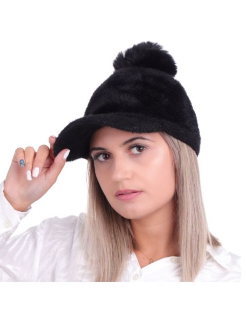 Damska czapka z daszkiem alpaka Damska czapka z daszkiem alpaka