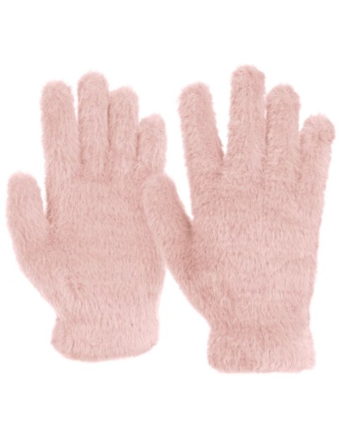 Damskie rękawiczki alpaka baby pink Damskie rękawiczki alpaka baby pink