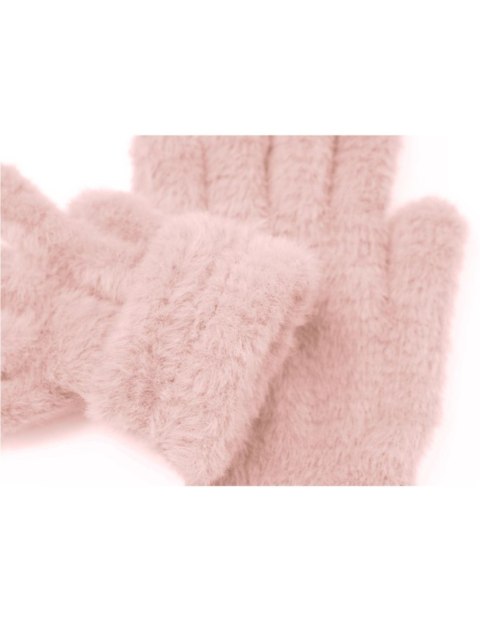 Damskie rękawiczki alpaka baby pink Damskie rękawiczki alpaka baby pink