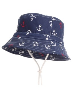 Kapelusik dziecięcy bucket hat KOTWICE