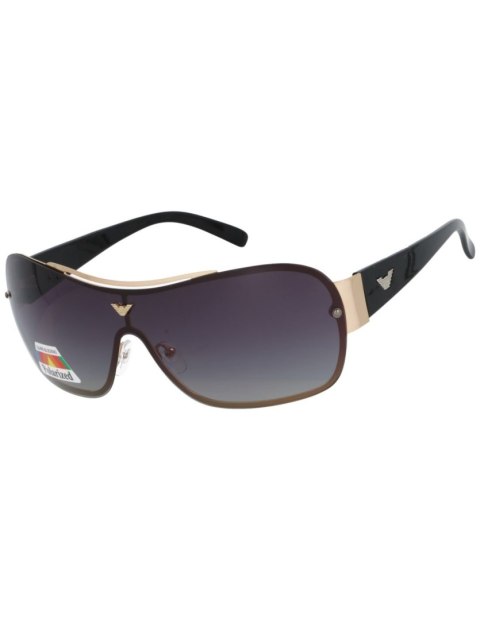 Okulary polaryzacyjne COLINE złoto - czarne Okulary polaryzacyjne COLINE złoto - czarne