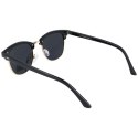Okulary polaryzacyjne clubmaster czarne