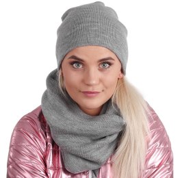 KOMPLET czapka krasnal i komin