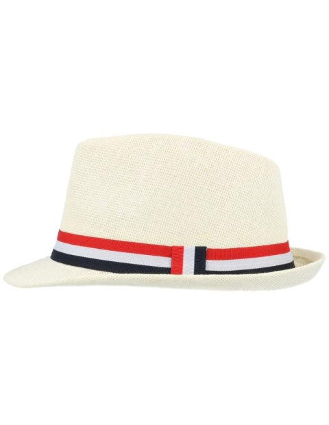 Kapelusz na lato słomkowy trilby TOMMY Kapelusz na lato słomkowy trilby TOMMY