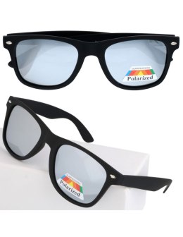 Lustrzane okulary polaryzacyjne wayfarer