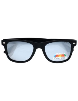 Lustrzane okulary polaryzacyjne wayfarer