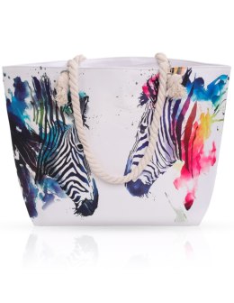 TORBA PLAŻOWA MIEJSKA SHOPPER NA PLAŻĘ