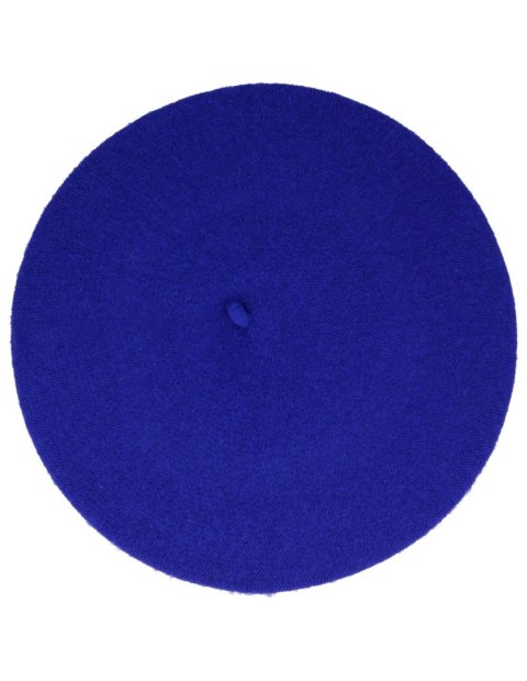 Beret damski w stylu francuskim chabrowy Beret damski w stylu francuskim chabrowy