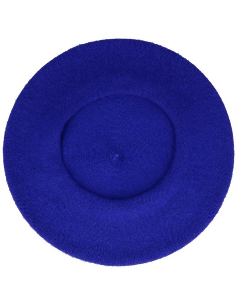 Beret damski w stylu francuskim chabrowy Beret damski w stylu francuskim chabrowy