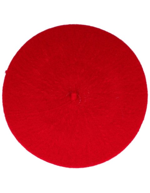 Beret damski w stylu francuskim czerwony Beret damski w stylu francuskim czerwony
