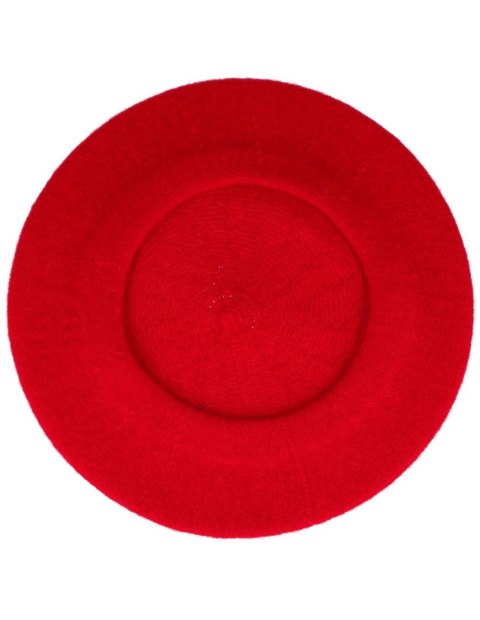 Beret damski w stylu francuskim czerwony Beret damski w stylu francuskim czerwony