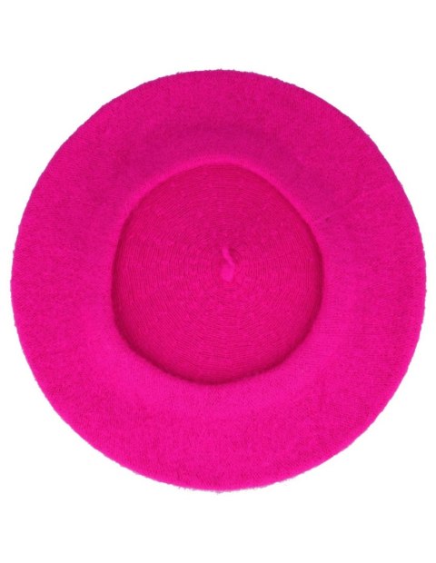 Beret damski w stylu francuskim fuksja Beret damski w stylu francuskim fuksja