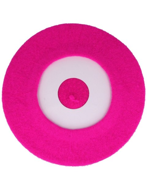 Beret damski w stylu francuskim fuksja Beret damski w stylu francuskim fuksja