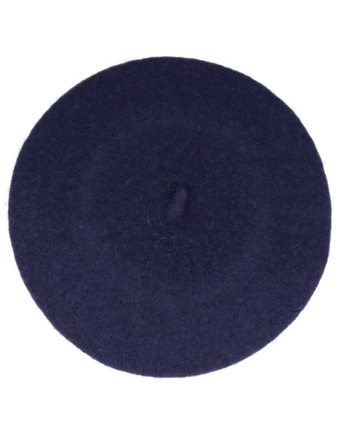 Beret damski w stylu francuskim granatowy Beret damski w stylu francuskim granatowy