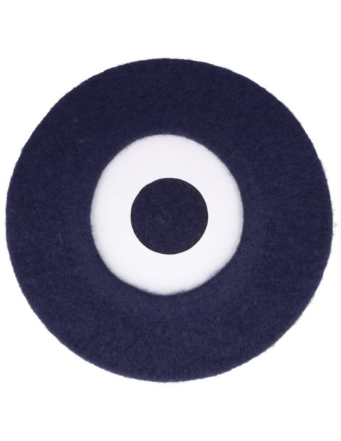 Beret damski w stylu francuskim granatowy Beret damski w stylu francuskim granatowy