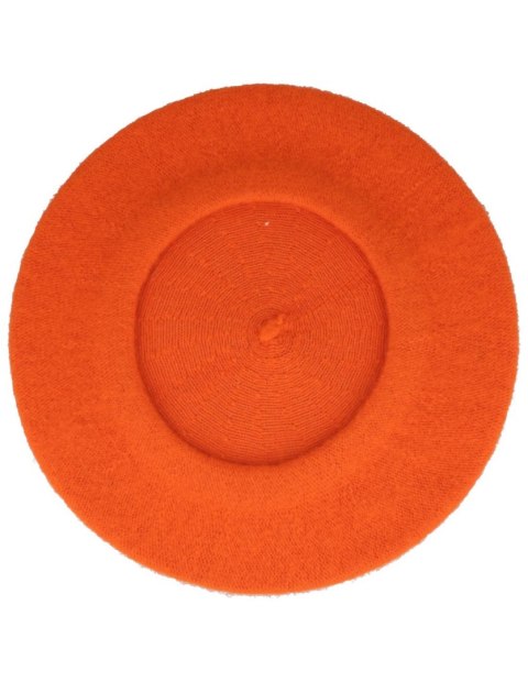 Beret damski w stylu francuskim pomarańczowy Beret damski w stylu francuskim pomarańczowy