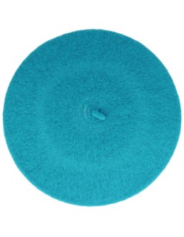Beret damski w stylu francuskim turkusowy
